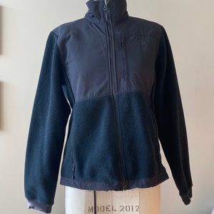 Classic North Face black fleece jacket